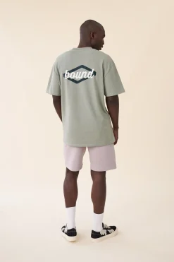 bound 'Hatch' Tee - Sage