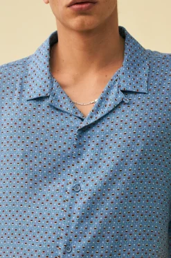 bound 'Jacinto' SS Shirt - Light Blue