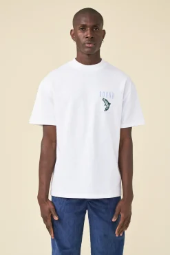bound 'Marina Angling' Tee - White