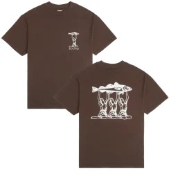bound 'Marissa Angling' Tee - Brown