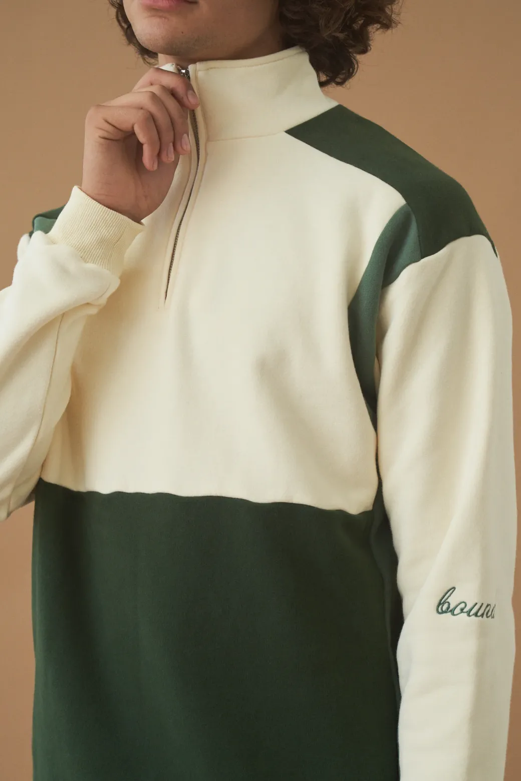 bound 'Mont Blanc' 1/4 Zip Sweater