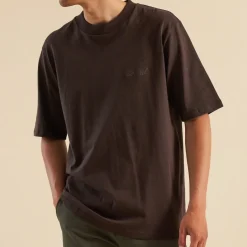 bound Oak Brown Script Tee