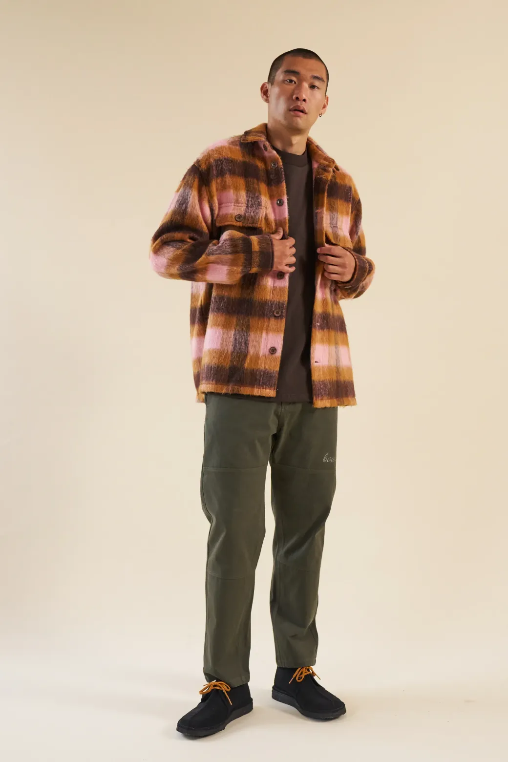 bound Oak Brown Script Tee