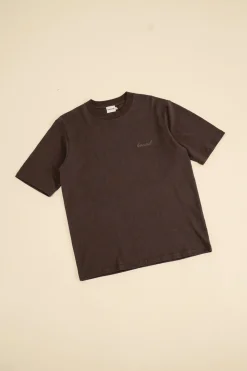 bound Oak Brown Script Tee