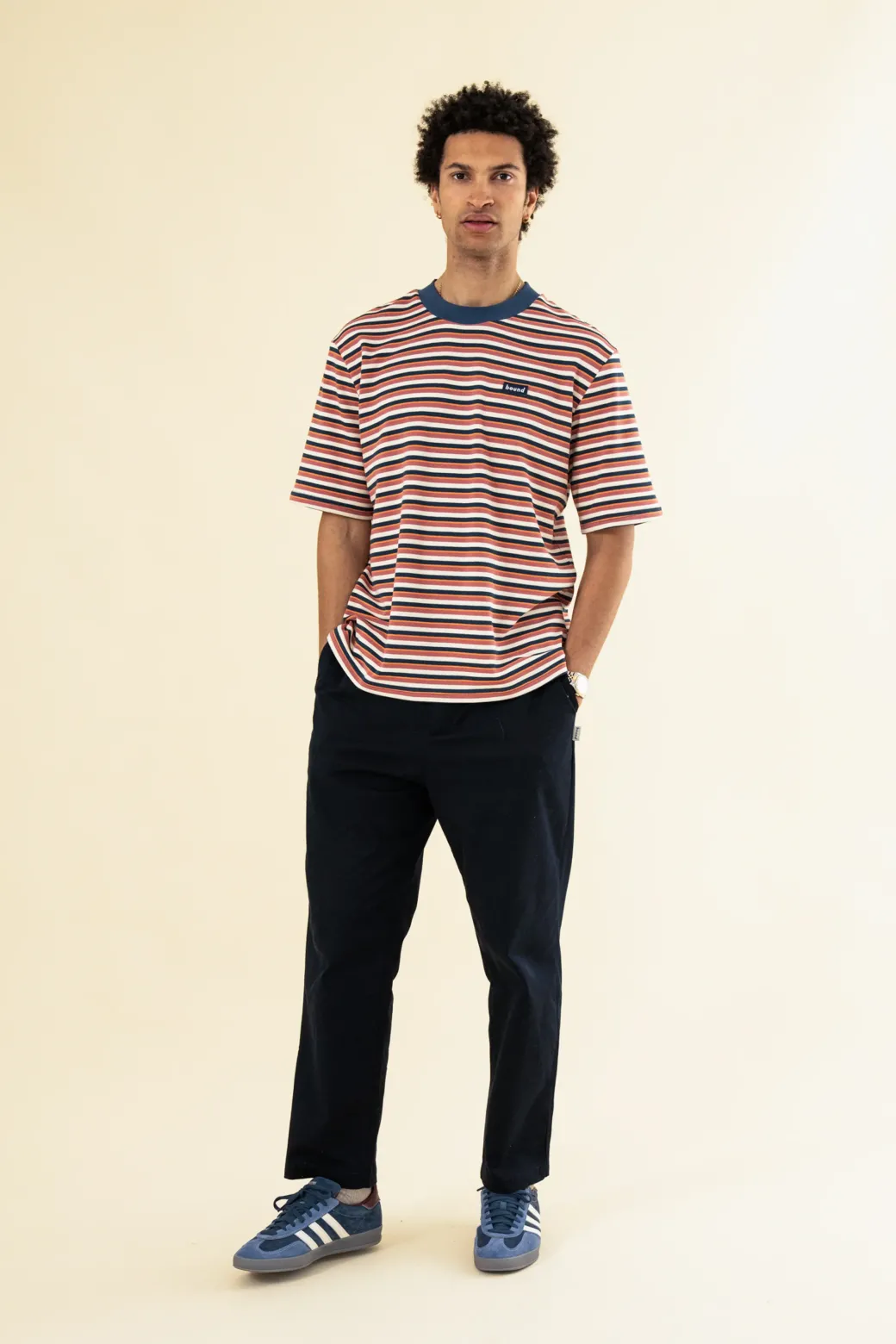 bound Oxford Heavy Stripe Tee