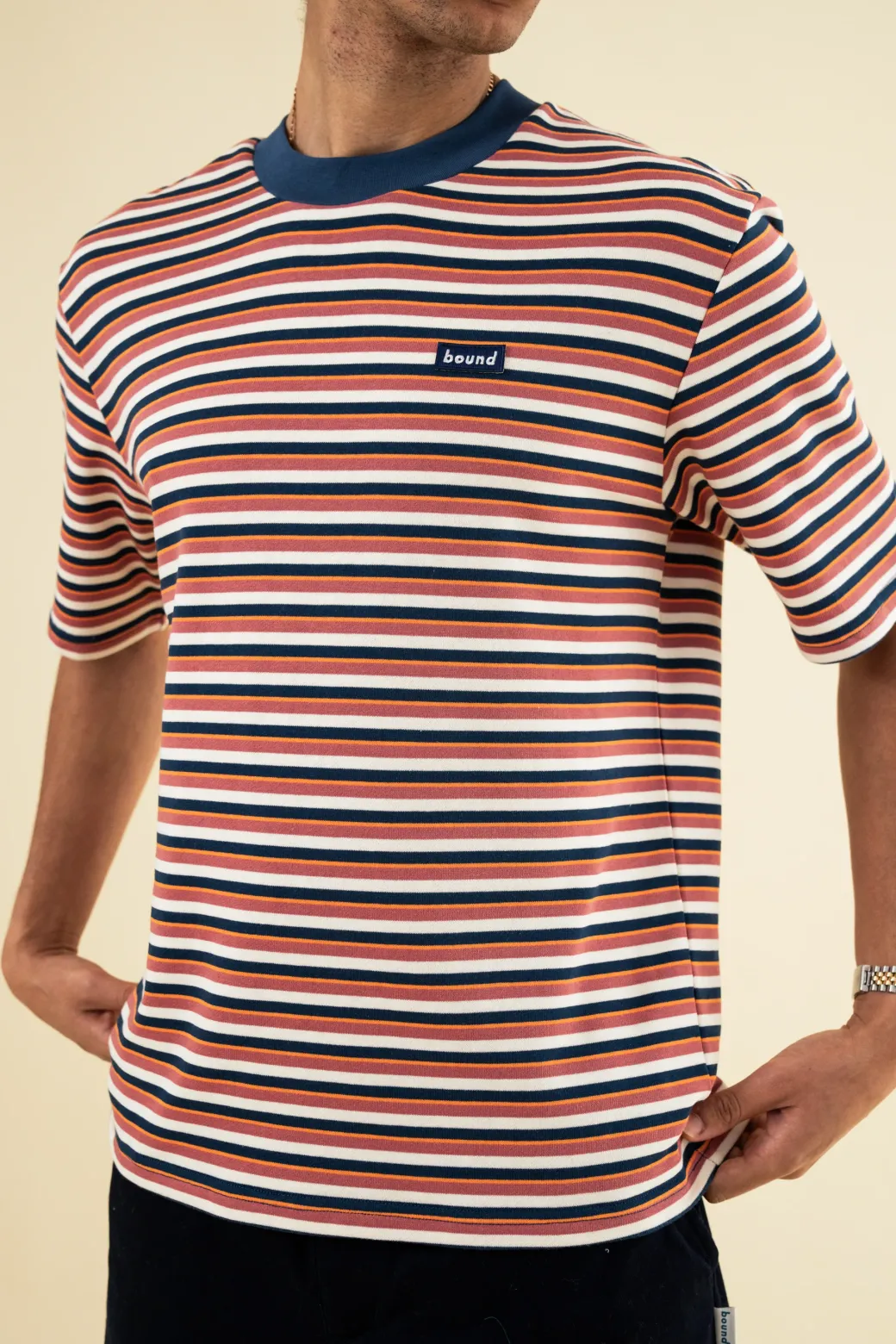 bound Oxford Heavy Stripe Tee