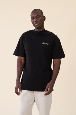 bound 'Porto Azulejos' Tee - Black