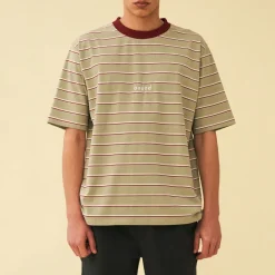 bound 'Sage Stripe' Tee