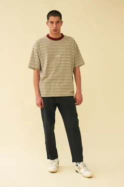 bound 'Sage Stripe' Tee