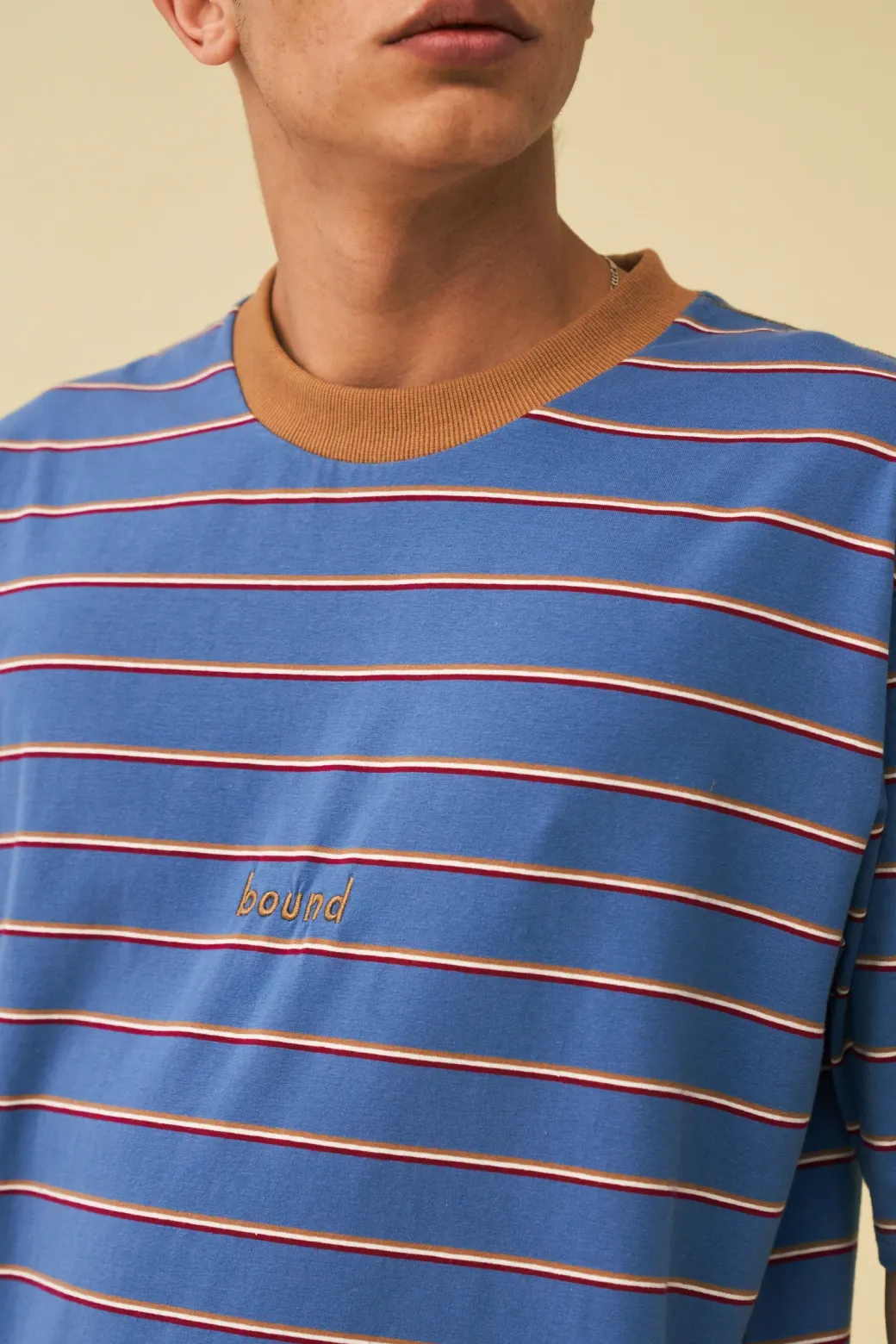 bound 'Sapphire Blue' Stripe Tee