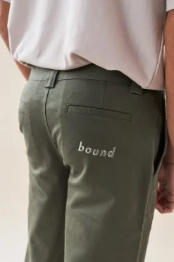 bound 'Stamford' Chino Trouser - Khaki