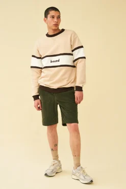 bound 'Tabernas' Panel Sweater - Sand