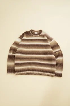 bound Toffee Ombre Knit Sweater
