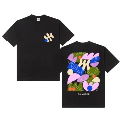 C.D x UN:IK 'Abstract' Tee - Black