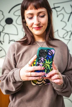 C.D x UN:IK 'Be Wyrd' Phone Case - Green