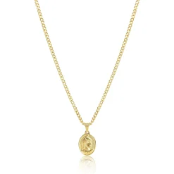 Centurion Pendant Necklace - Silver / Gold