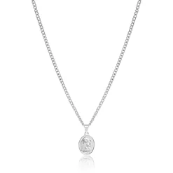 Centurion Pendant Necklace - Silver / Gold