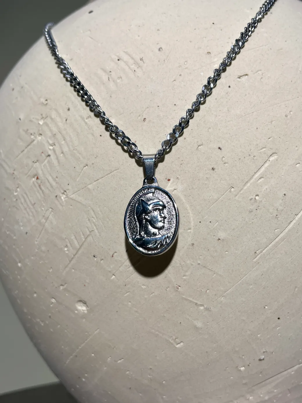 Centurion Pendant Necklace - Silver / Gold