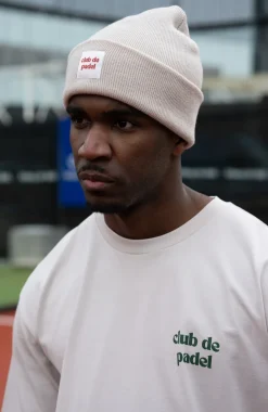 Club de Padel Beanie - Green / Grey / Cream / Navy