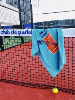 Club de Padel 'Court' Vintage Washed Tee - Sage Green