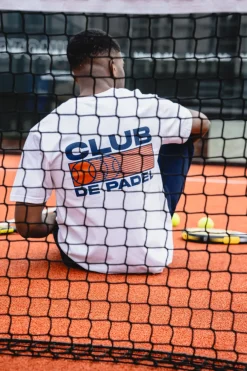 Club de Padel 'Heritage' Tee - White