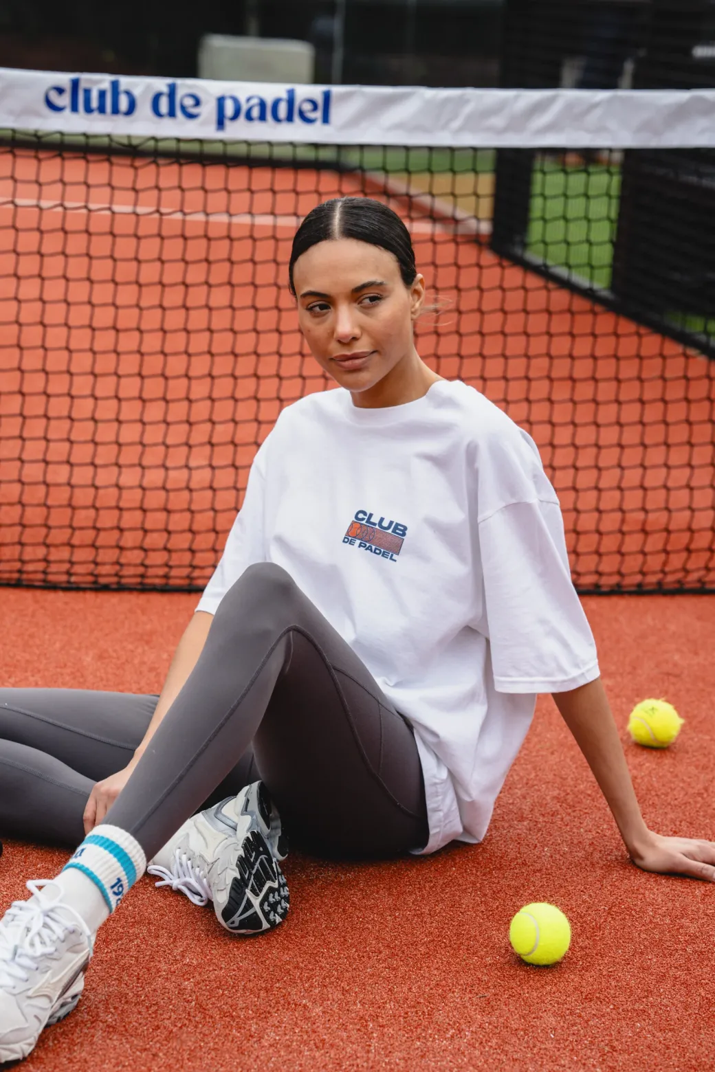 Club de Padel 'Heritage' Tee - White
