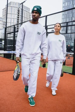 Club de Padel Logo Joggers - Ash Grey