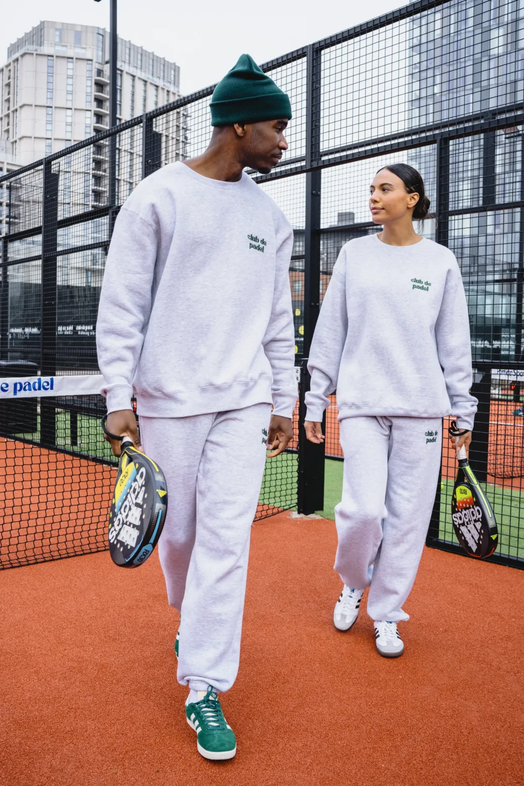 Club de Padel Logo Sweater - Ash Grey