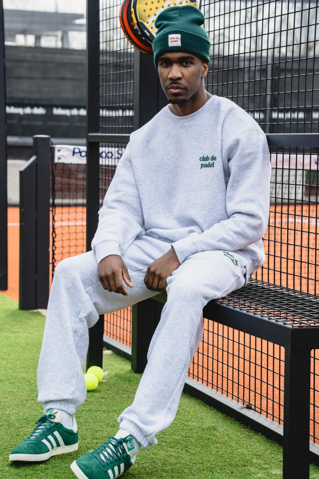 Club de Padel Logo Sweater - Ash Grey