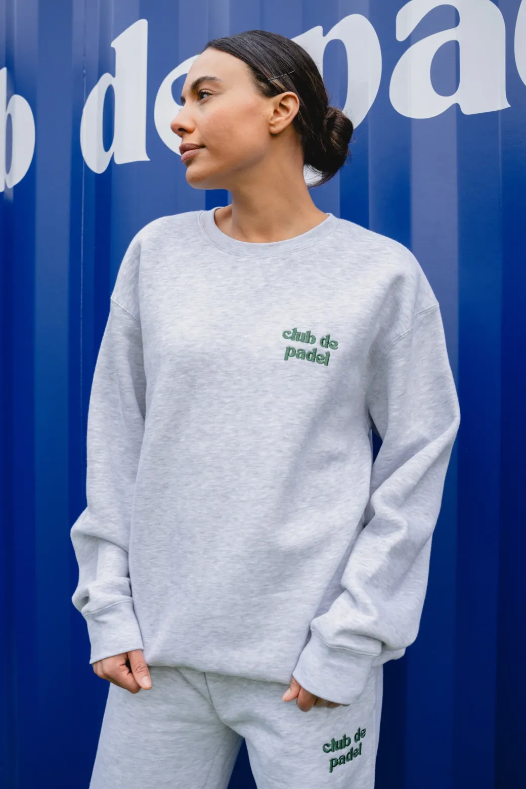 Club de Padel Logo Sweater - Ash Grey