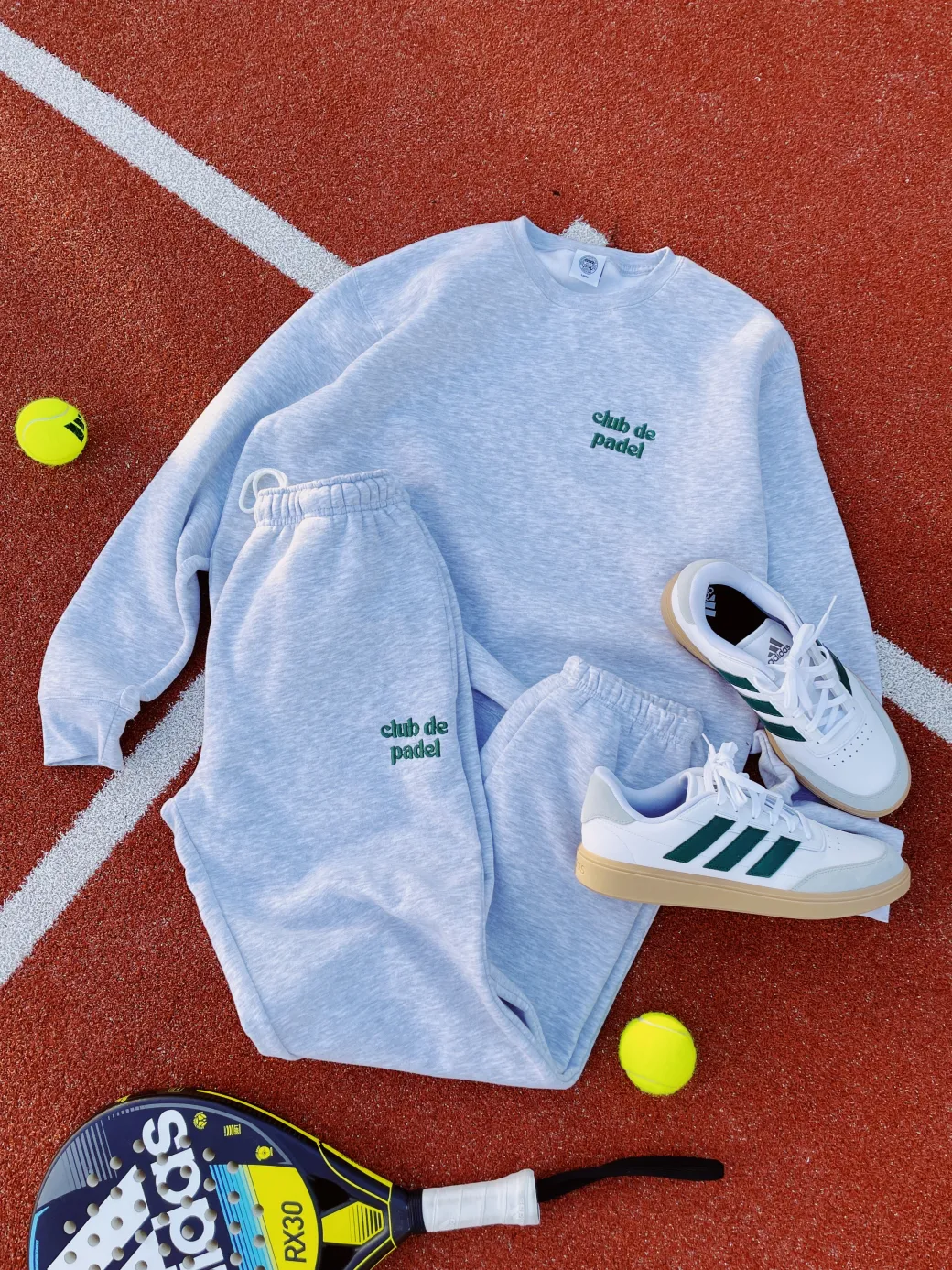 Club de Padel Logo Sweater - Ash Grey