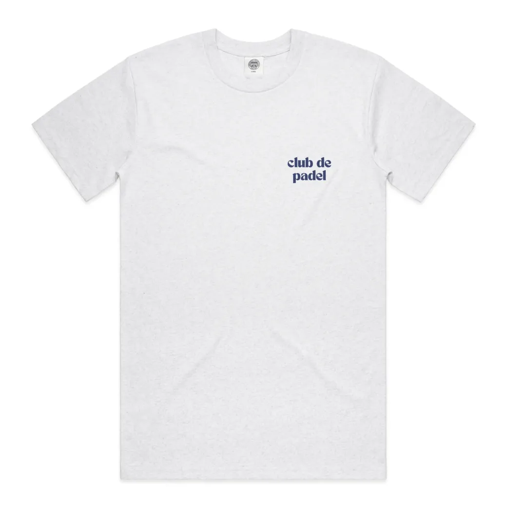Club de Padel Logo Tee - Ash