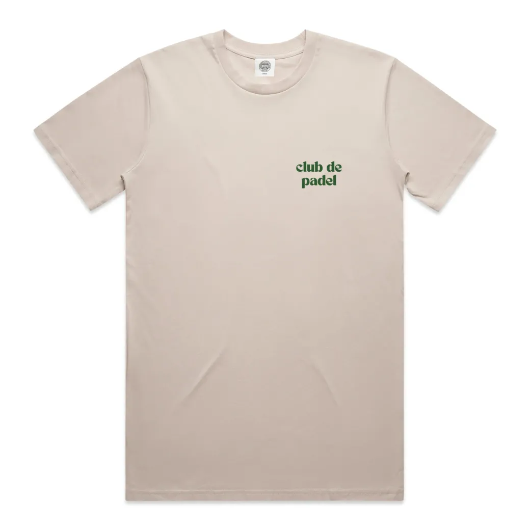 Club de Padel Logo Tee - Bone