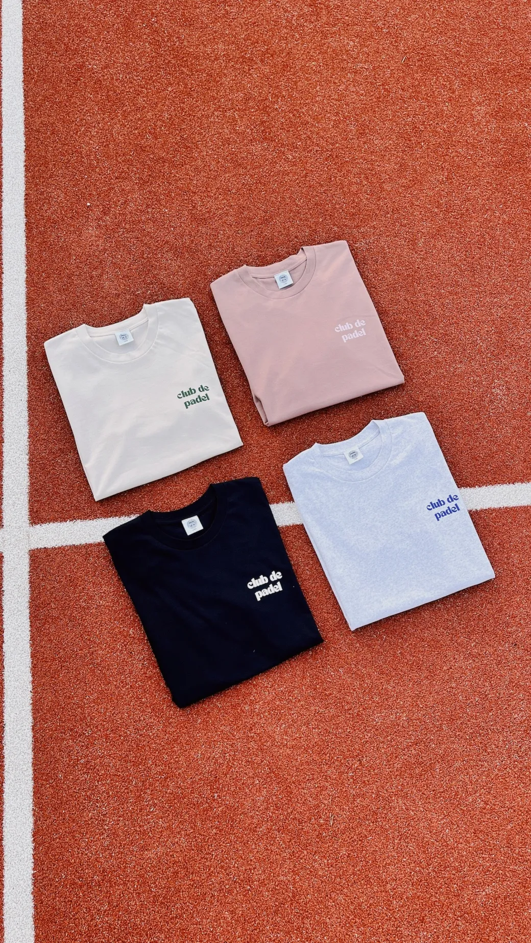 Club de Padel Logo Tee - Bone