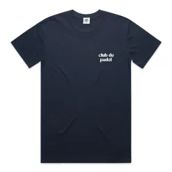 Club de Padel Logo Tee - Navy