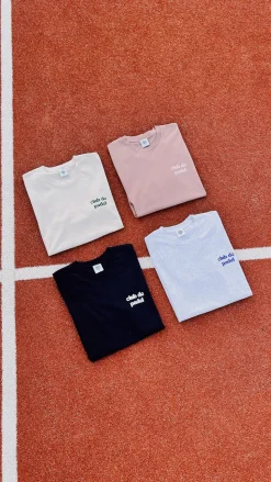 Club de Padel Logo Tee - Navy
