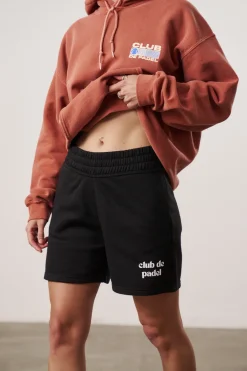 Club de Padel Logo WMNS Jogger Shorts - Black