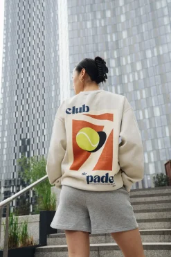 Club de Padel Logo WMNS Jogger Shorts - Grey