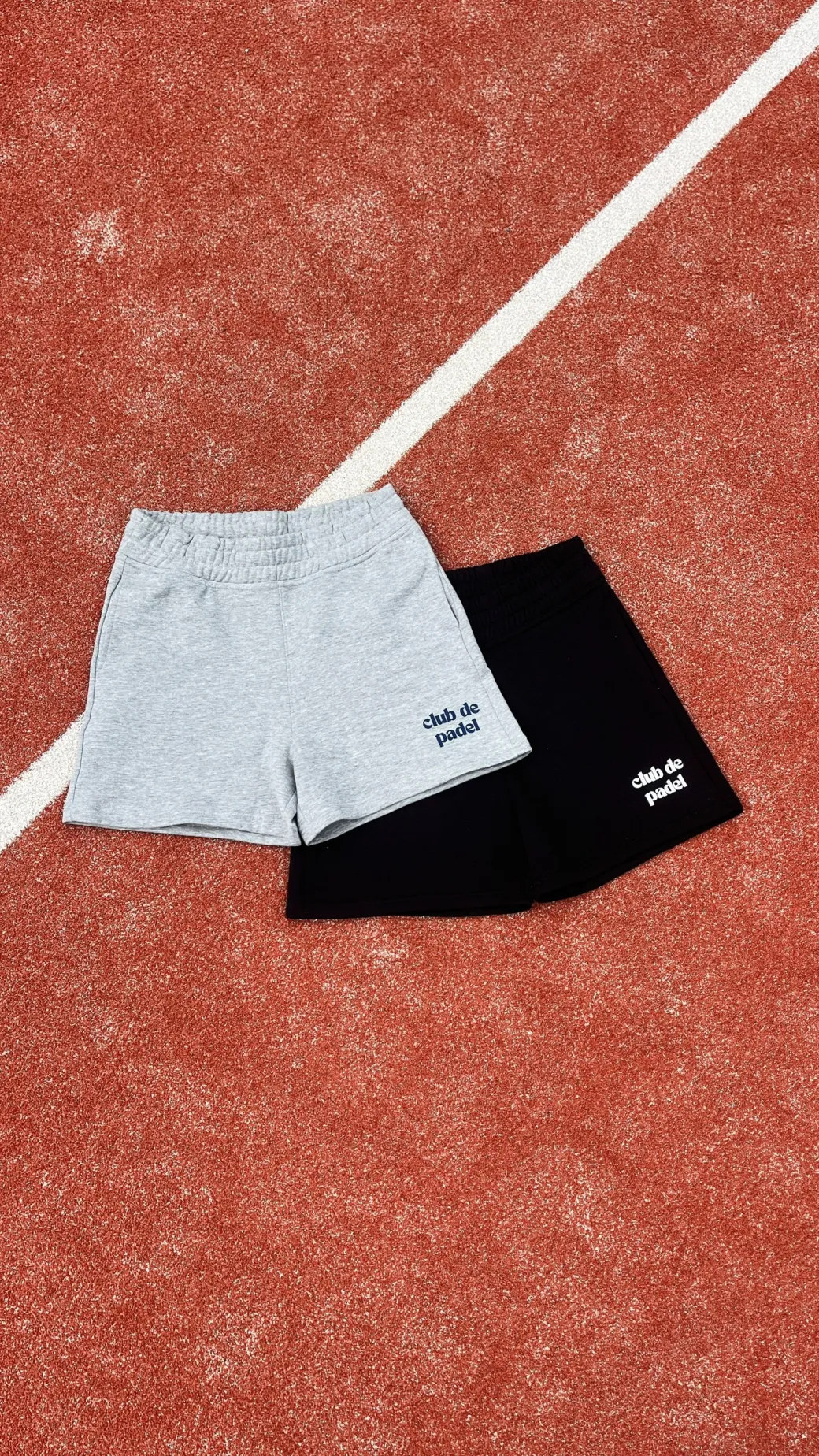 Club de Padel Logo WMNS Jogger Shorts - Grey
