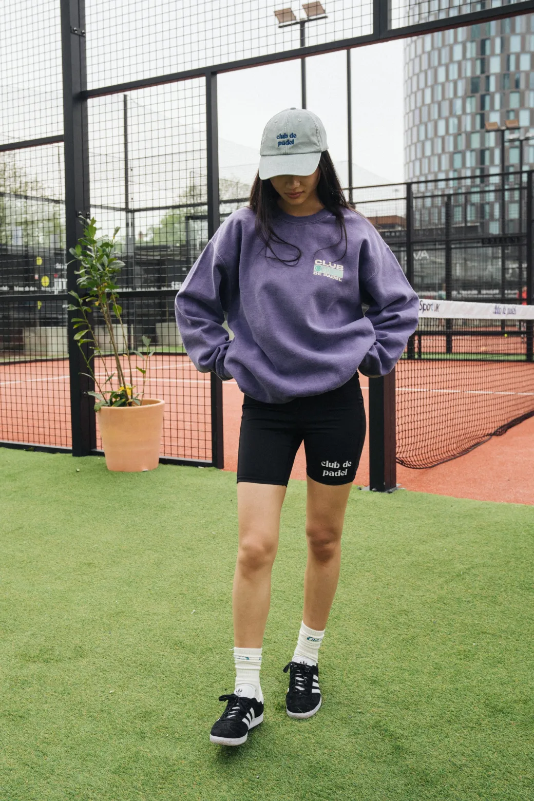 Club de Padel Logo WMNS Tech Shorts - Black