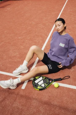 Club de Padel Logo WMNS Tech Shorts - Black