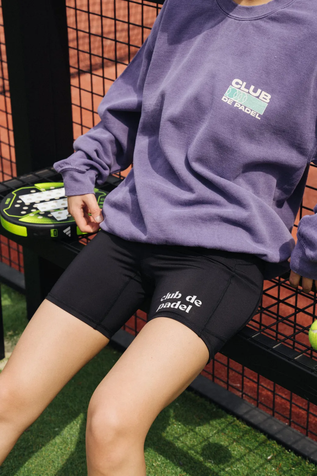 Club de Padel Logo WMNS Tech Shorts - Black