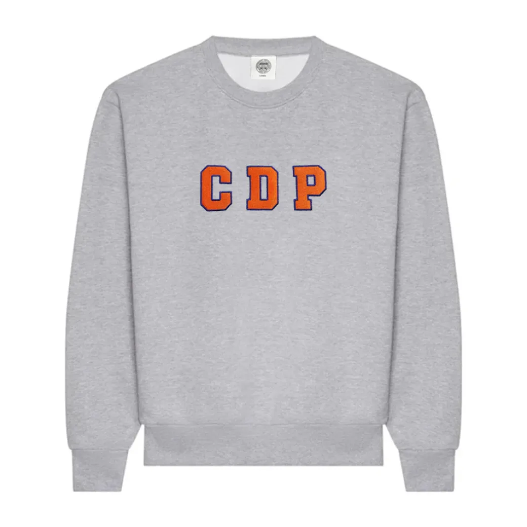 Club de Padel 'Varsity' Heavyweight Sweater - Heather Grey