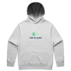 Club de Padel 'Vibora' Hoodie - Ash Grey