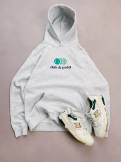Club de Padel 'Vibora' Hoodie - Ash Grey