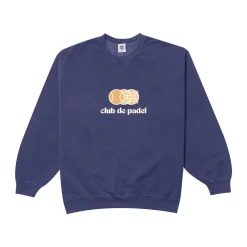 Club de Padel 'Vibora' Vintage Washed Sweater - Violet
