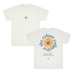 Colour Collective 'Classic Wallflower' Tee - Natural