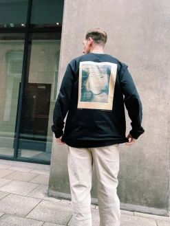 Colour Collective 'How Soon?' Longsleeve Tee - Black