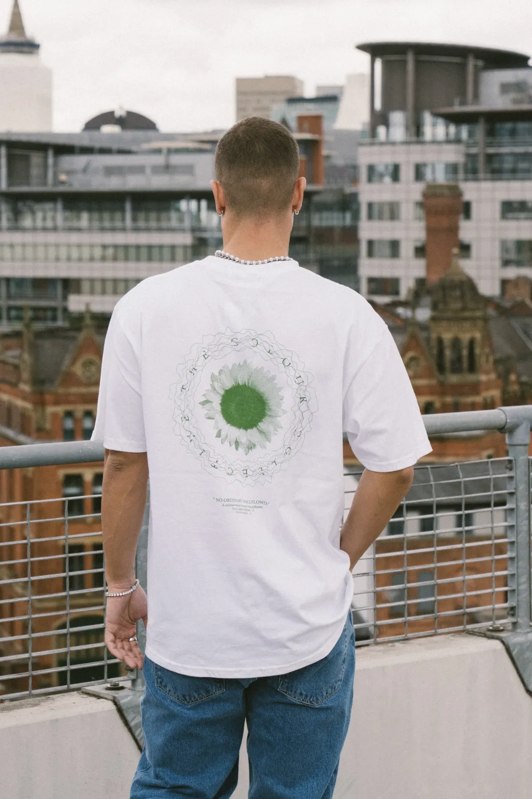 Colour Collective 'Original Wallflower' Tee - White