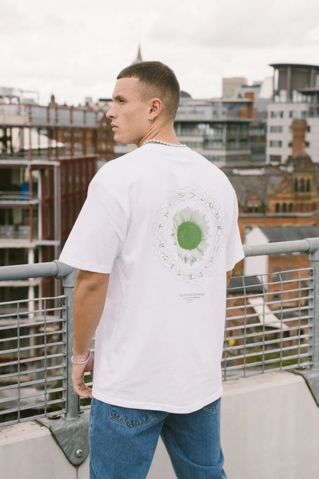Colour Collective 'Original Wallflower' Tee - White